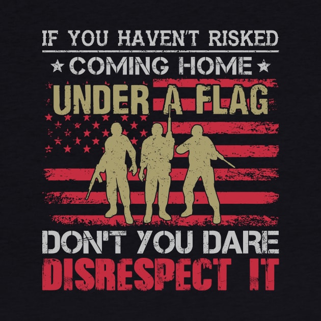 Don't Disrespect the Flag by Mystik Media LLC